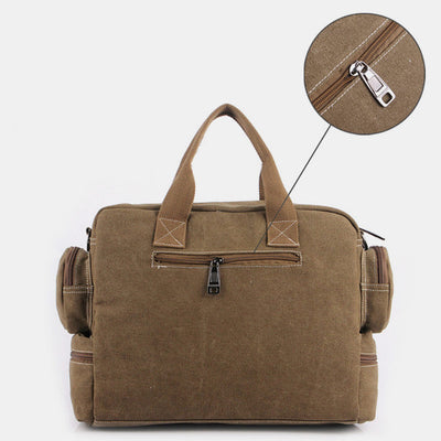 Large Capacity British Style Messenger Bag