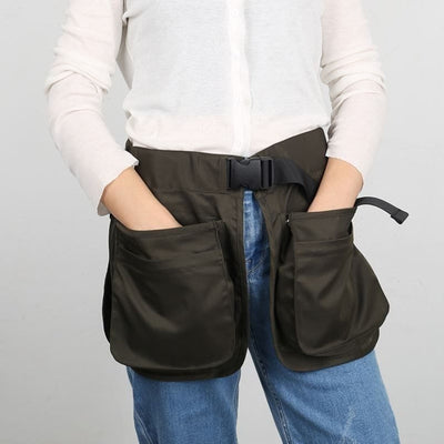 Retro Waist Bag for Women Men Functional Tool Waist Bag Apron