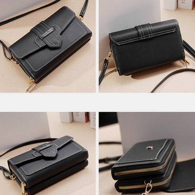 Retro Multi-Card Coin Purse Crossbody Bag