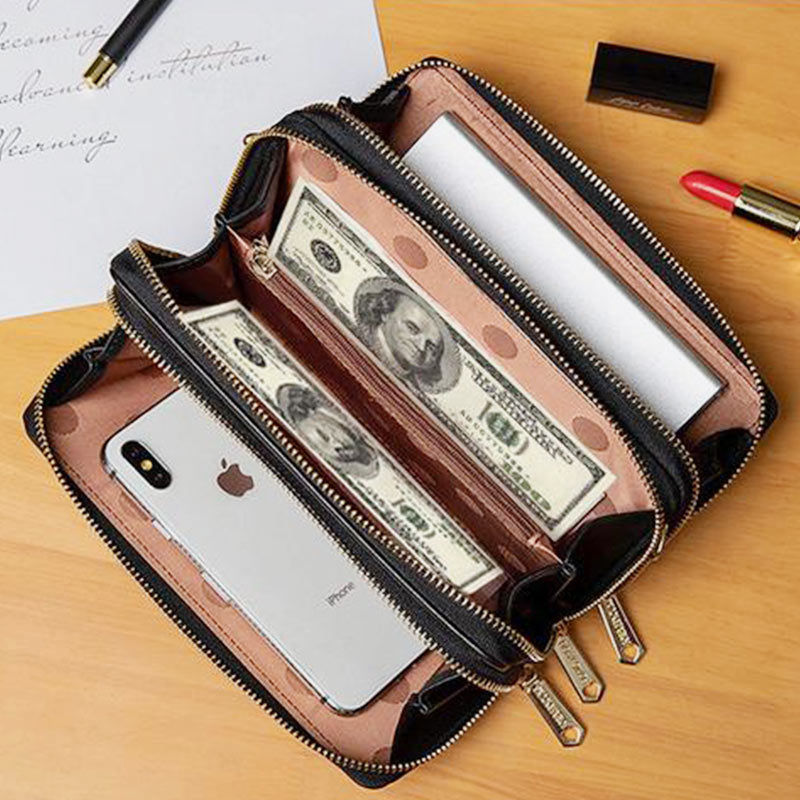 Large Capacity CellPhone Purse With Card Slots