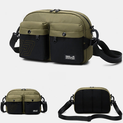Messenger Bag for Men Streetwear Medium Satchel Bag for School Work