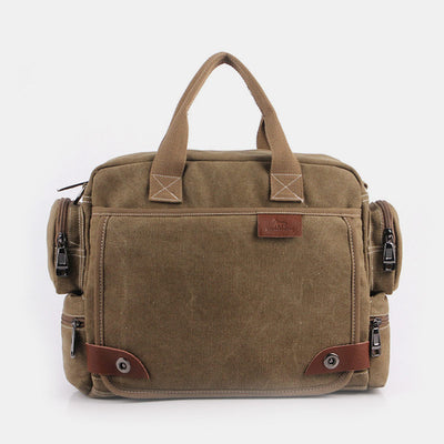 Large Capacity British Style Messenger Bag