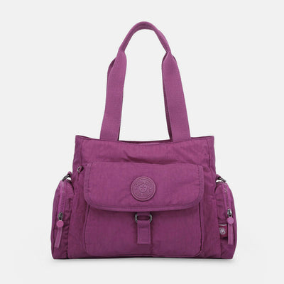 Women's Crossbody Bag Lightweight Multiple Pocket Zipper Nylon Shoulder Bag