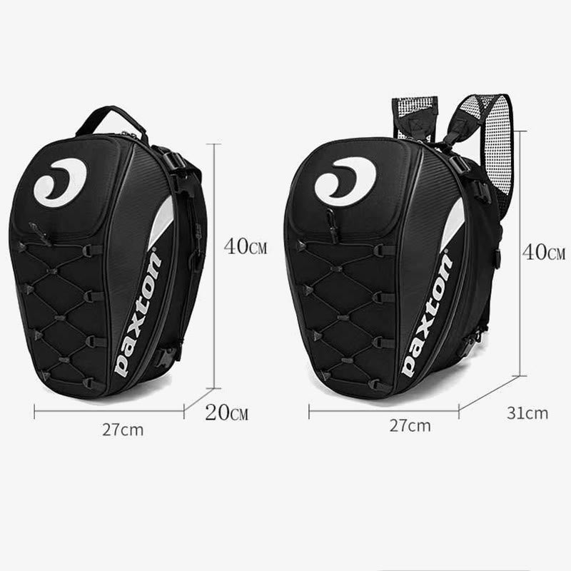 Extensible Motorcycle Helmet Bag For Men Multifunctional Waterproof Riding Bag