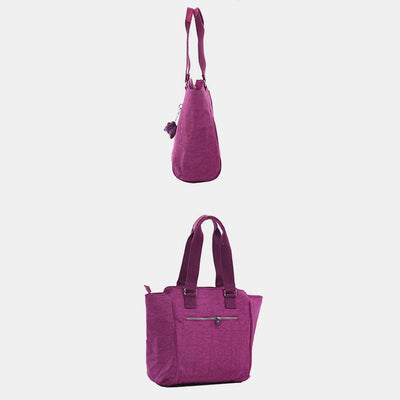 Nylon Tote for Women Waterproof Large Quilted Shoulder Bag Handbag Purse