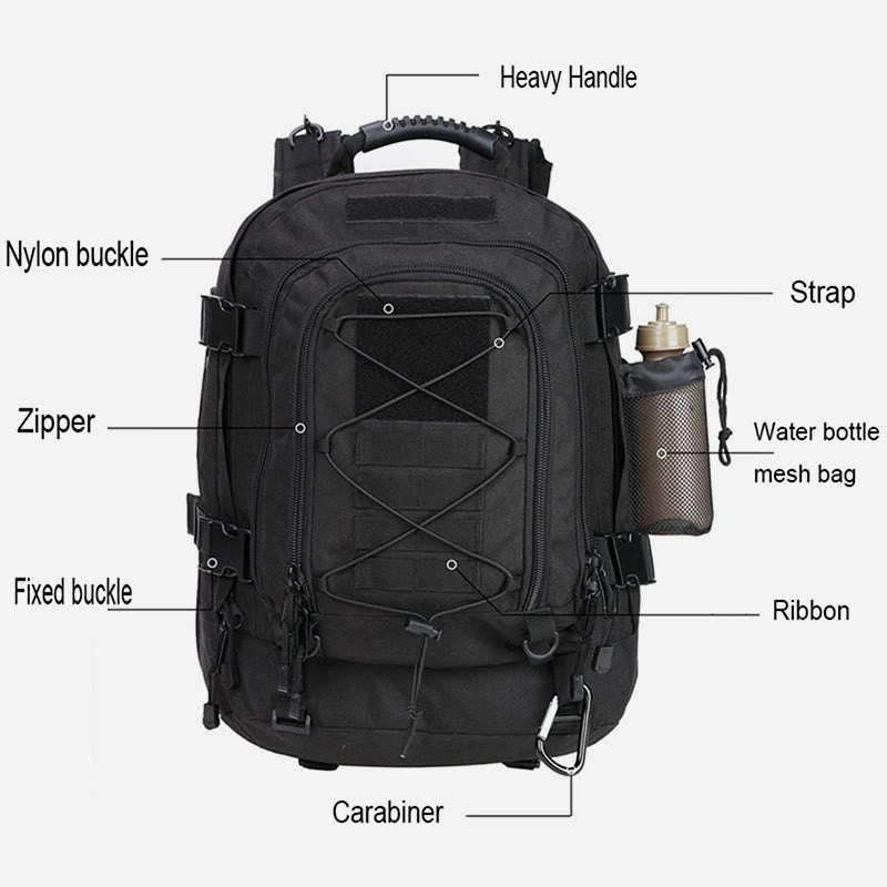 Outdoor Tactical Backpack For Men Multifunctional Hiking Sportsbag
