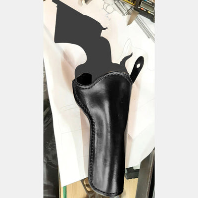 Retro Leather Holster Western Style Revolvers Colt Clones