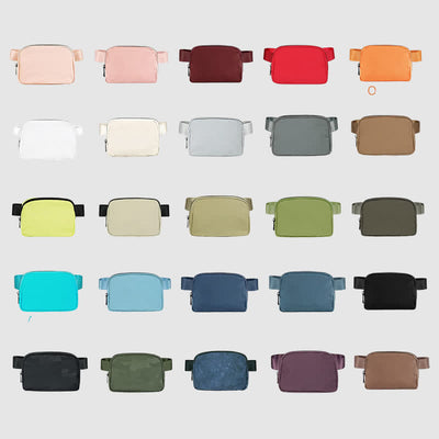 Unisex Sports Belt Bag Waist Pack Small Workout Pouch Chest Bag