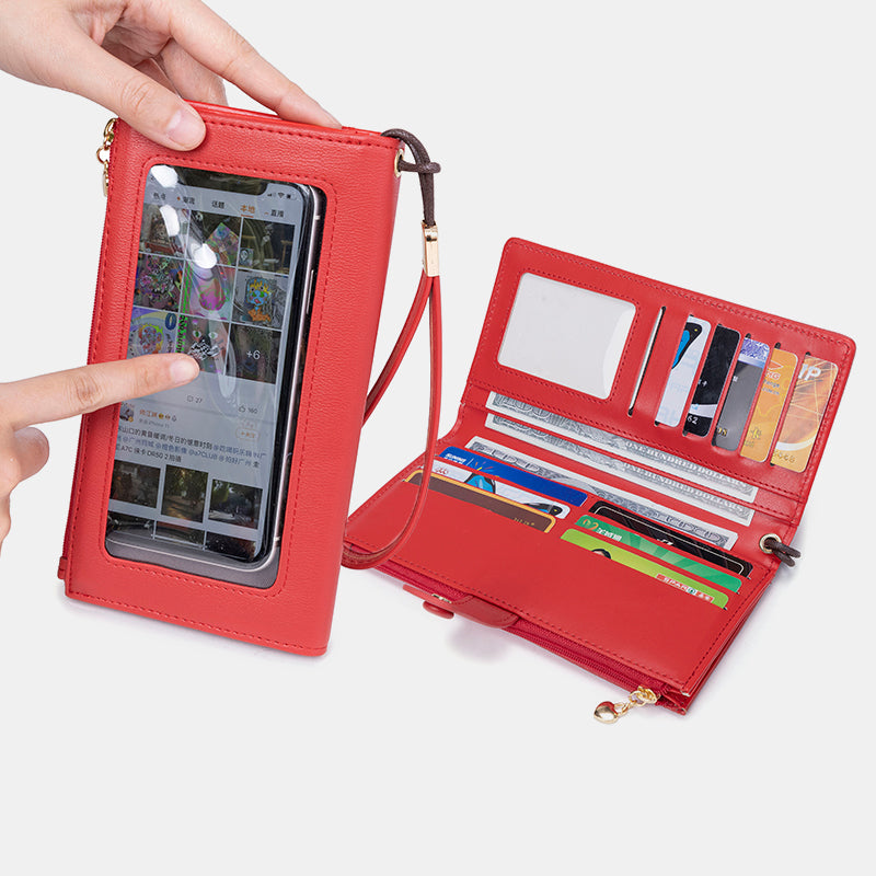 Touch Screen Large Capacity Mobile Phone Bag Purse