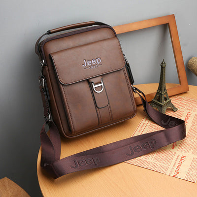 Small Sling Messenger Pack Travel Business Crossbody Pouch Shoulder Bag