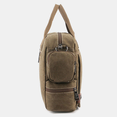 Large Capacity British Style Messenger Bag