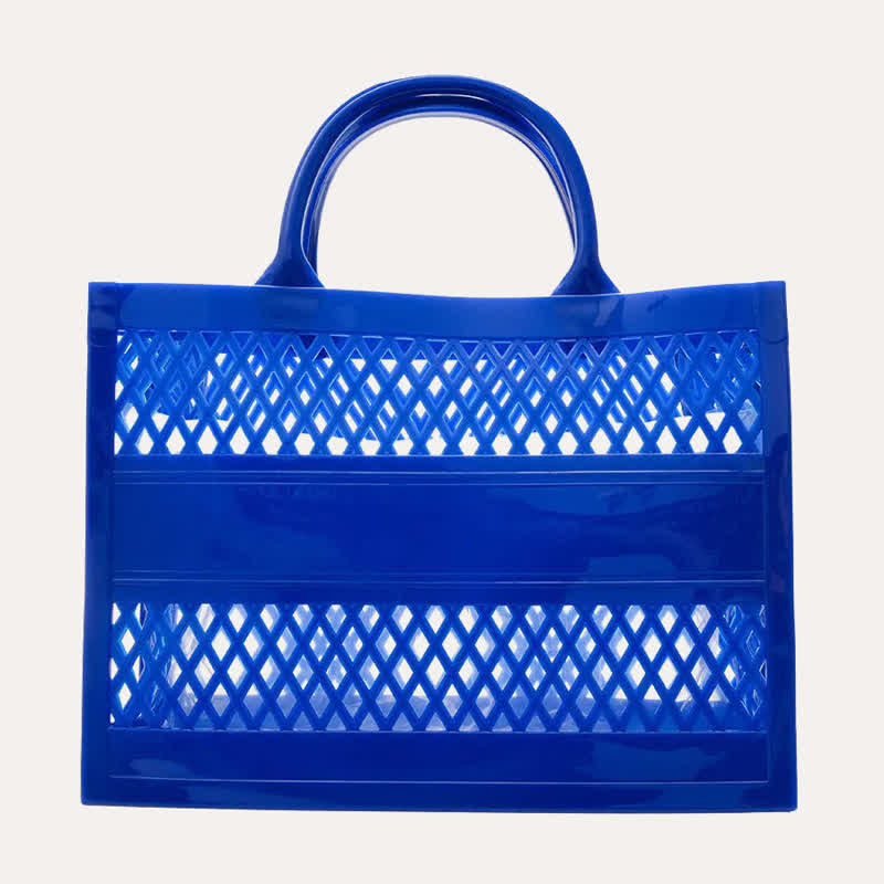 Large Capacity PVC Beach Bag Tote Handbag for Storage Holiday