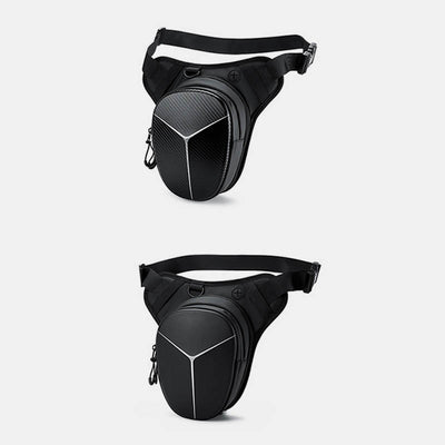 Drop Leg Bag for Men Women Hard Shell Motorcycle Waist Pack