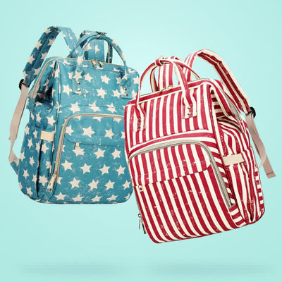 Diaper Bag Backpack Multifunction Waterproof Stylish Baby Backpack Mommy Bag
