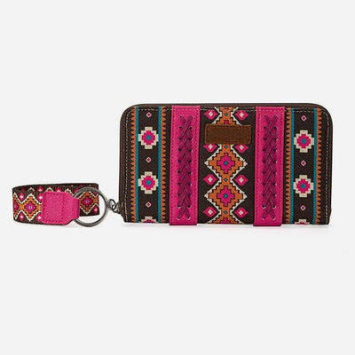 Bohemian Wallet Vintage Canvas Ethnic Style Small Clutch For Women