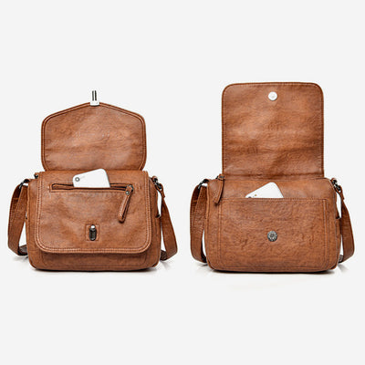 Vintage Waterproof Large Capacity Crossbody Bag