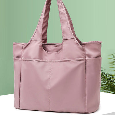 Large Capacity Tote Handbag for Women Multi-Pocket Casual Sport Shoulder Bag
