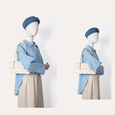 Women's Shoulder Bag Fashion Purses Handbag Flapper Dumpling Pouch Clutch Evening Bag
