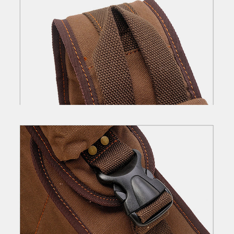 Large Capacity Retro Sling Bag Messenger Bag