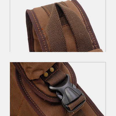 Large Capacity Retro Sling Bag Messenger Bag
