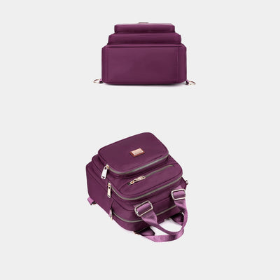 Multi-Pocket Waterproof Crossbody Bag Backpack