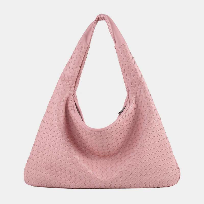 Shoulder Bag For Women Solid Color Large Capacity Minimalist Casual Handbag
