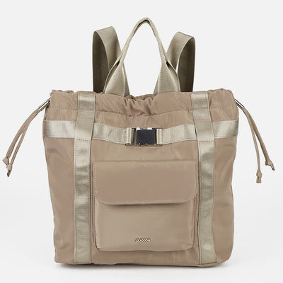 Lightweight Nylon Drawstring Backpack Tote Travel Daypack