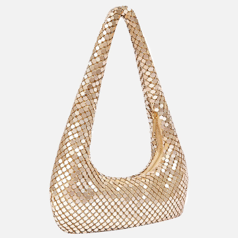 Evening Bag For Women Metal Bling Sparkly Party Purse Handbag
