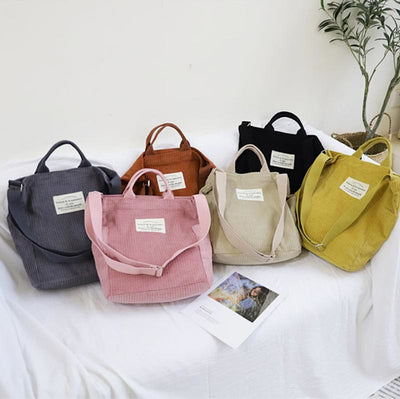 Tote Bag for Women Retro Large Size Travelling Canvas Handbag