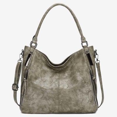 Leather Hobo Handbags for Women Designer Shoulder Purses Crossbody Tote