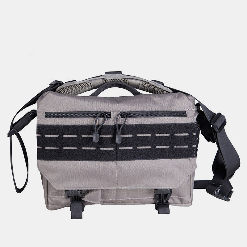 Men's Military Messenger Bag Crossbody Bag Travel Carry Bag with Multi-Slots