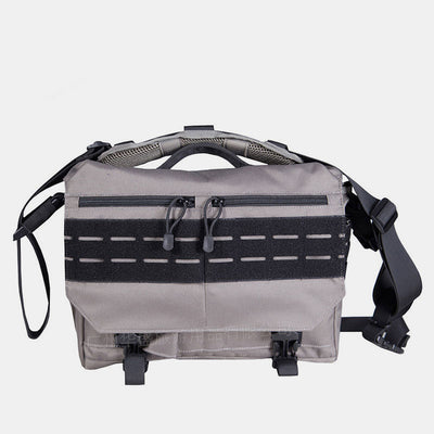 Men's Military Messenger Bag Crossbody Bag Travel Carry Bag with Multi-Slots