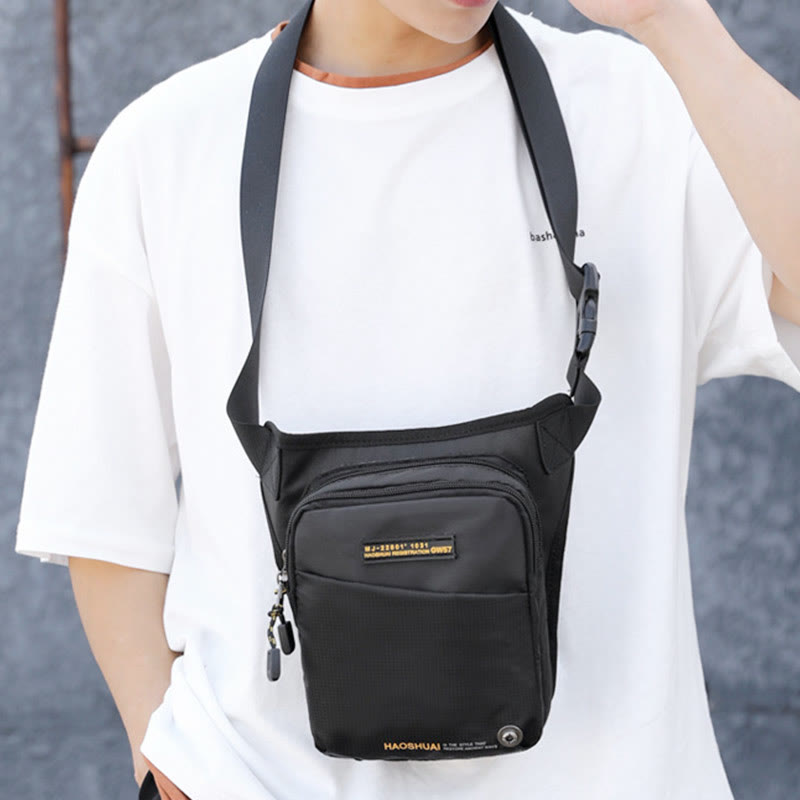 Crossbody Bag For Men Casual Outdoor Riding Sports Waterproof Bag