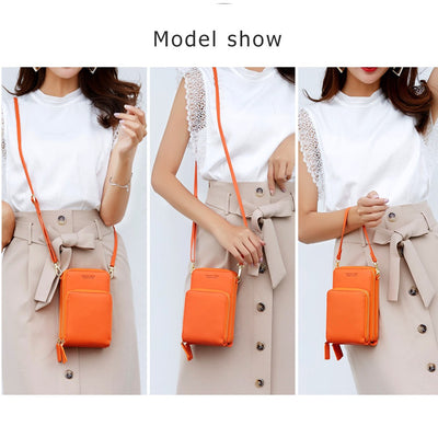 Large Capacity Multi-Pocket Crossbody Phone Bag