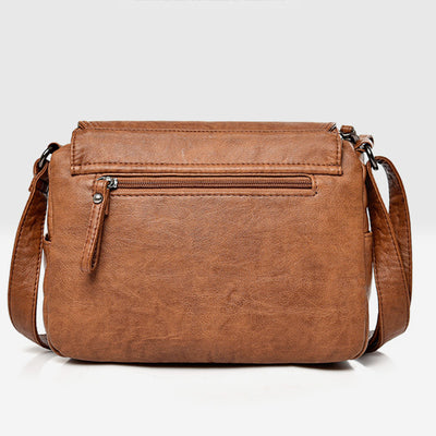 Vintage Waterproof Large Capacity Crossbody Bag