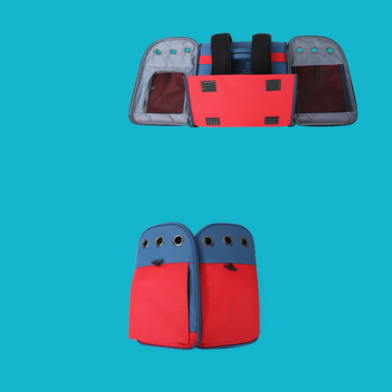 Pet Carrier Backpack for Small Dogs Cats Waterproof Foldable Pet Carrier