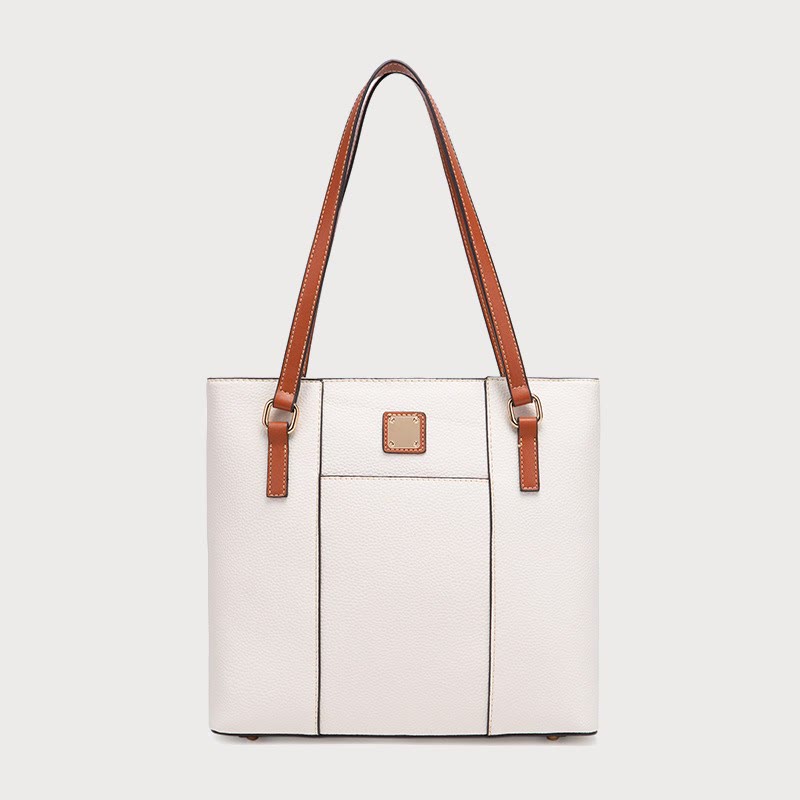 Tote Bag For Women Retro Business Style Large Laptop Bag