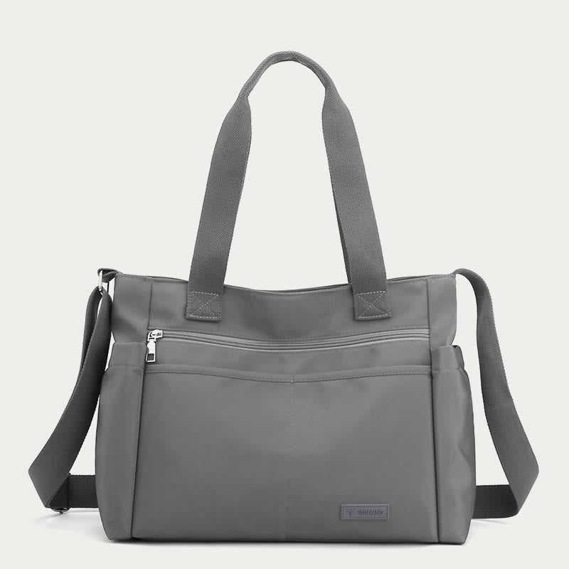 Minimalistic Tote For Women School Fitness Large Nylon Handbag