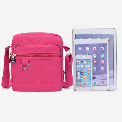 Multi Pocket Crossbody Bag Purse Ladies  Casual Travel Shoulder Handbag