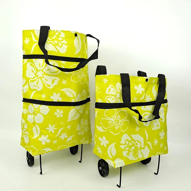 Large Capacity Expandable Foldable Trolley Bag