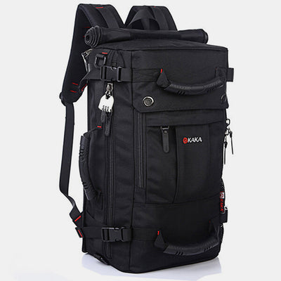 Large Capacity Travel Backpack Convertible Shoulder Bag With Password Lock