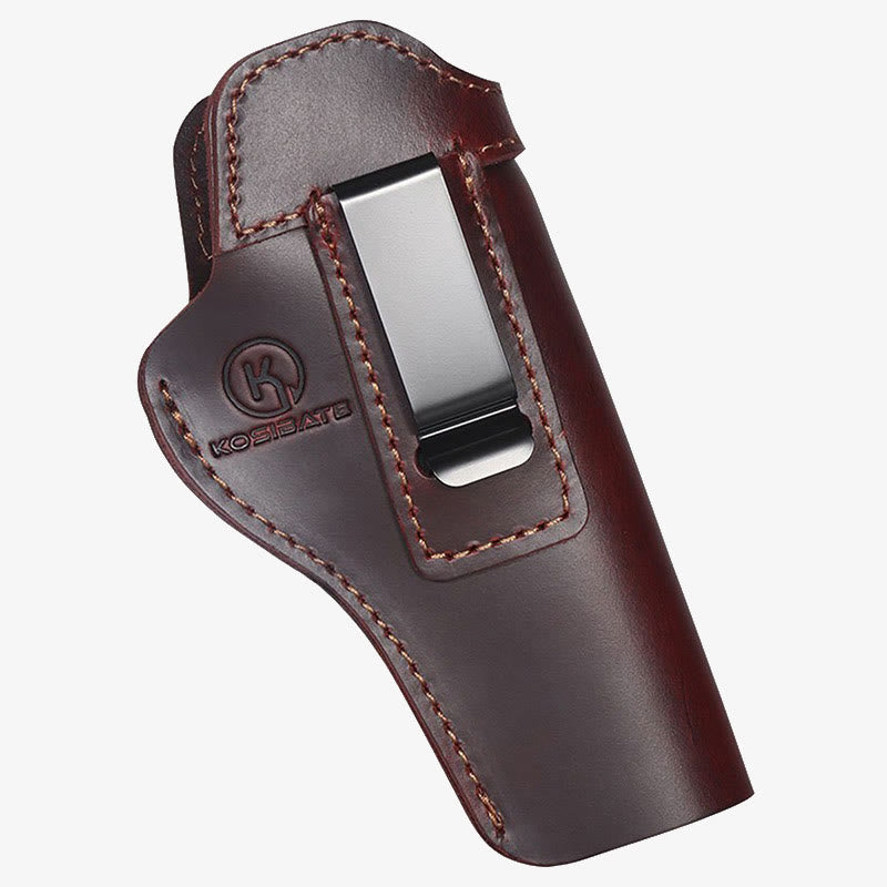 Outdoor Tactical Leather Holster Portable 1911 Hidden Waist Pouch