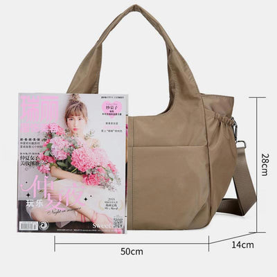 Lightweight Durable Tote Handbag Waterproof Crossbody Bag Large Hobo Purse for Travel Shopping