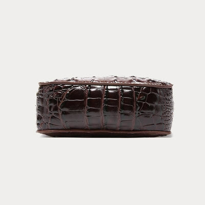 Crossbody Bag For Women Retro Crocodile Pattern Phone Bag