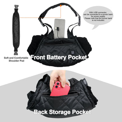 Heating Warm Handbag For Outdoor Ice Fishing Adjust Smart Gloves