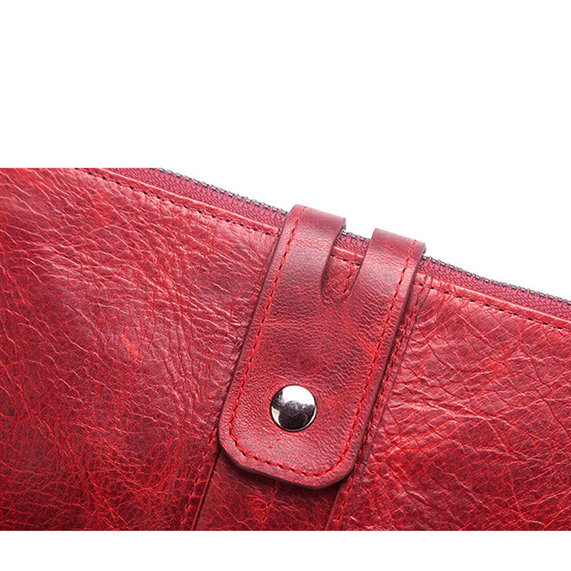 Genuine Leather Large Capacity Wallet