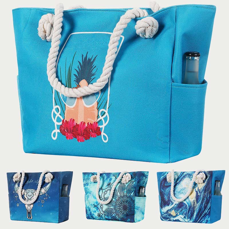 Tote For Daily Use Beach Travel Multi Function Canvas Bag