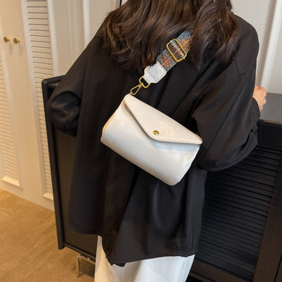 Crossbody Bag For Women Genuine Leather Cylinder Large Capacity Shoulder Bag