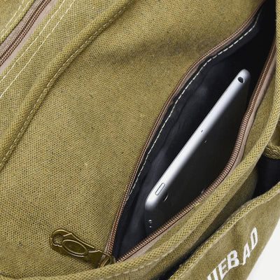 Messenger Bag For Men Vintage Canvas Large Crossbody Kit