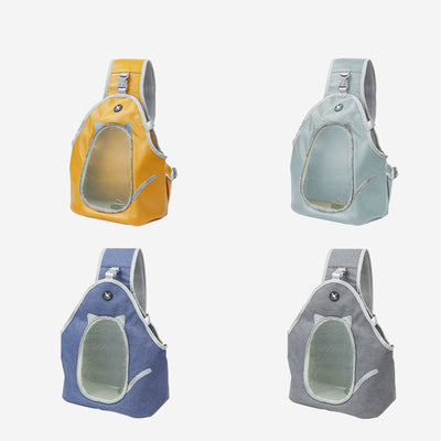 Comfortable Sturdy Reflective Sling Bag For Small Pet Cat Dog